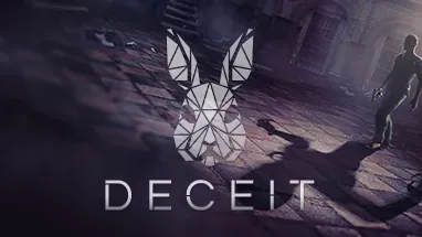 Deceit 的标题画面。